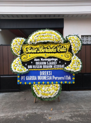 Papan Bunga Duka di Plaosan